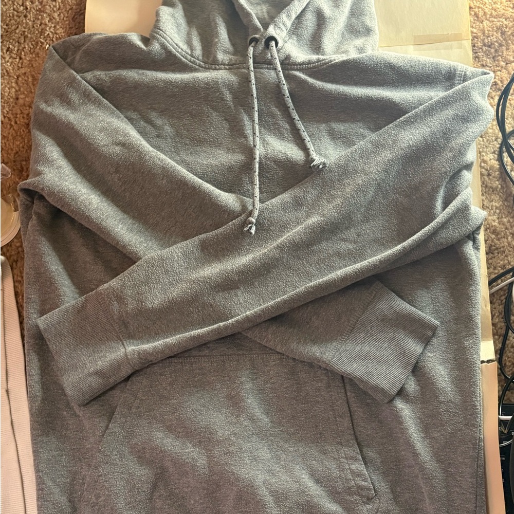 Gray Hoodie Sweater for Men